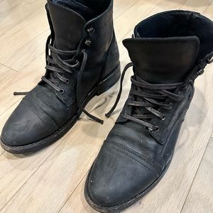 Thursday Boot Co Matte Black Captain Boots 10 M